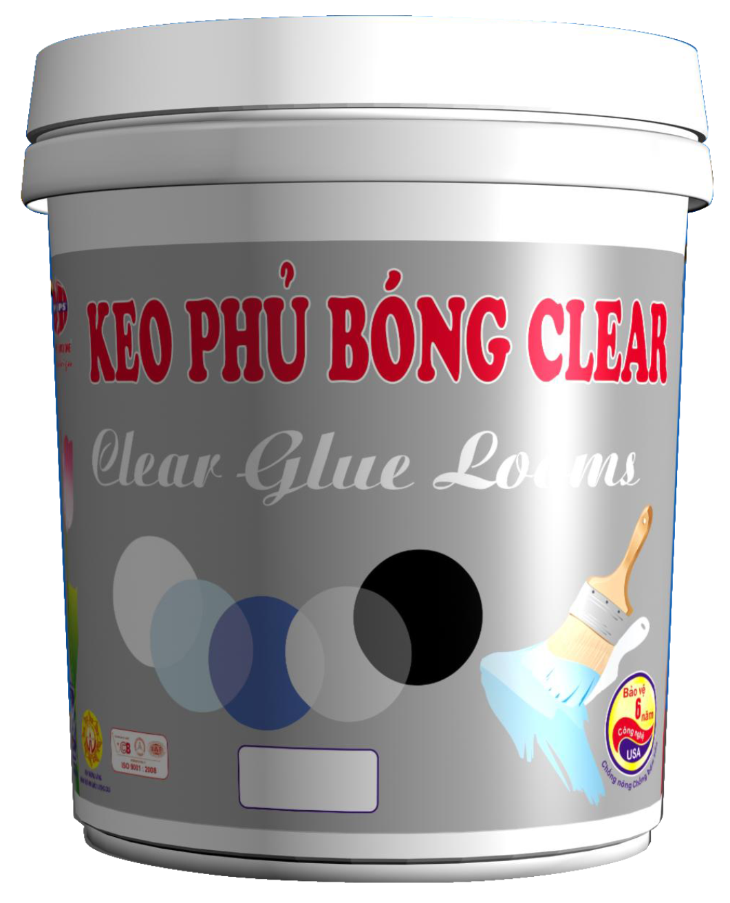 KEO SIÊU BÓNG CLEAR NỘI NGOẠI THẤT